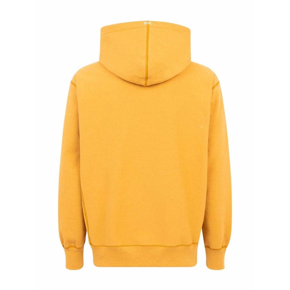 Sudadera Con Capucha Supreme Box Logo Amarillo | Supreme 103DN